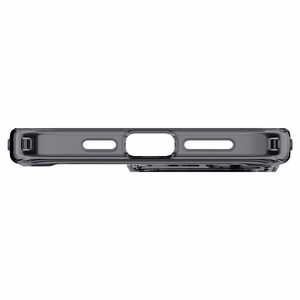 Spigen Ultra Hybrid Mag apvalks viedtālrunim iPhone 15 Pro ar MagSafe - tumši pelēks (Zero One Pattern)