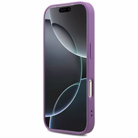 Guess Fiksēts Mirdzošs Liels 4G viedtālruņa apvalks iPhone 17 Pro - violeta