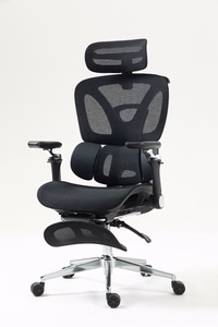 Activejet ergonomiskais biroja krēsls YK848, melns
