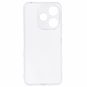 Aizmugurējais apvalks 2 mm perfekts Xiaomi Redmi 13 caurspīdīgs