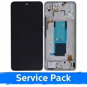 LCD displejs saderīgs ar Xiaomi Redmi Note 11 Pro+ 5G (11 Pro Plus 5G) ar rāmi / Star Blue / (Service Pack)