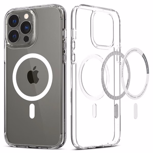 Spigen Ultra Hybrid Mag viedtālruņa apvalks ar MagSafe iPhone 13 Pro Max - balts