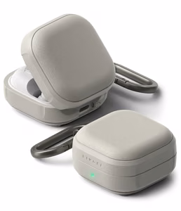 Ringke Onyx Magnetic maciņš priekš Samsung Galaxy Buds 4 / 4 Pro pelēks