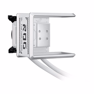Asus ROG RYUO IV 360 ARGB - visintegrētais ūdens dzesētājs, 12 cm (balts)