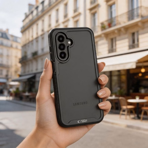 Tech-Protect Defense maciņš Samsung Galaxy A36 / A56 / A27 / A37 5G, matēts melns