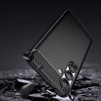 Oglekļa viedtālruņa apvalks elastīgs silikons Xiaomi 15 Pro - melns