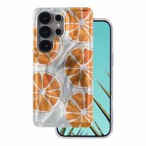 Ultra Trendy Summer maciņš Samsung Galaxy S26 Ultra oranžs