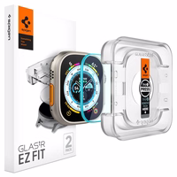 Spigen Glas.tR EZ Fit temperatēts stikls Apple Watch Ultra / Ultra 2 (49 mm) - 2 gab