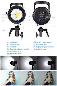 Studijas gaisma, 150W