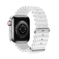 Siksniņa Dux Ducis OceanWave Series Apple Watch 38/40/41mm balta