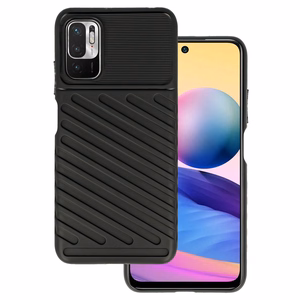 Thunder viedtālruņa apvalks Xiaomi Redmi Note 10 5G - melns