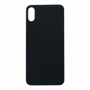Galinis dangtelis iPhone X pilkas (space grey) (bigger hole for camera) OEM