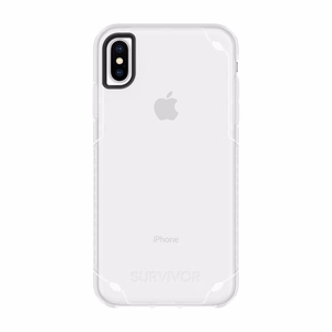 Griffin Survivor Strong vāciņš ierīcei iPhone XS Max, caurspīdīgs