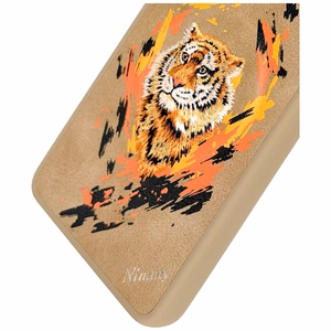 Nimmy Tiger MagSafe maciņš Samsung Galaxy S26 Ultra gaiši brūns