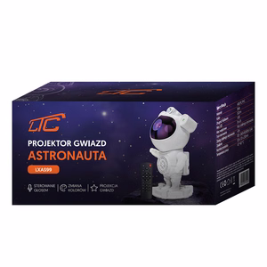 LTC Astronaut projektors ar skaļruni un tālvadības pulti