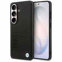 BMW Leather Hot Stamp MagSafe Maciņš for Samsung Galaxy S26 - melns