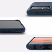 Ringke Onyx izturīgs TPU viedtālruņa apvalks Samsung Galaxy A72 4G tumši zils (OXSG0039)