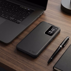 Tech-Protect Smart Wallet maciņš modelim Samsung Galaxy A27 5G – matēti melns