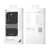 Comma viedtālruņa apvalks Kevlar Mag iPhone 15 Plus melns