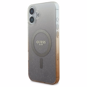 Guess IML Mirdzošs gradients Magnētiskais viedtālruņa apvalks iPhone 16 Plus - brūns