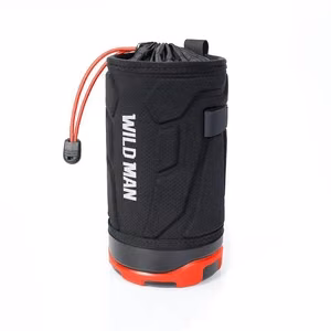 WILDMAN Velosipēda soma R1 ūdensizturīgs 1L bottle melns-sarkans
