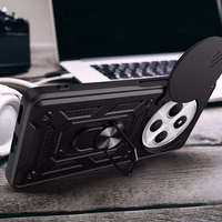 Tech-Protect CamShield Pro viedtālruņa apvalks Xiaomi Redmi 14C / Poco C75 - melns