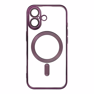 ELECTRO MAG COVER viedtālruņa apvalks ar MagSafe saderīgs IPHONE 17 violets