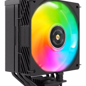 Mars Gaming MCPUX5ARGB datora dzesēšanas sistēma procesora gaisa dzesētājs 12 cm melns 1 gab.