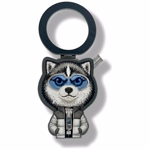 Nimmy Cool&Cute 2.0 Wolf magnētiskais piekariņš melns