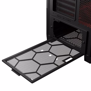 MODECOM VOLCANO EXPANSE T APEX ARGB MIDI datora korpuss, melns