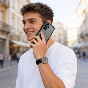 Tech-Protect Defense maciņš Samsung Galaxy A36 / A56 / A27 / A37 5G, matēts melns
