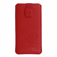 WONDER Deko viedtālruņa apvalks (izmērs L) Iphone 13 Mini/12 Mini/SE 2020/2022/7/8 sarkans