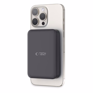 Tech-Protect LifeMag PB11 portatīvais lādētājs ar MagSafe 10000mAh 15W USB-C ports - melna + USB-C kabelis