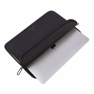 Melns Tucano Elements 2 4 mm neoprēna apvalks MacBook Pro 14 collu un 13 collu klēpjdatoriem