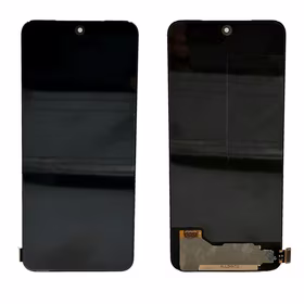 LCD ekrāns Xiaomi Redmi Note 12S/Redmi Note 11/Redmi Note 11S/Poco M4 Pro 4G ar skārienekrānu melns OLED
