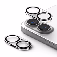 Ringke kameras aizsargs 2 daļu rūdītais stikls iPhone 16 / 16 Plus