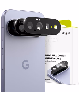Ringke kameras objektīvu aizsargs modelim Google Pixel 11, 2 gab. – melns