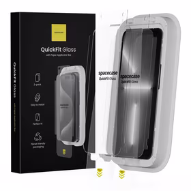 Spacecase Rūdīts stikls QuickFit Glass iPhone 13 Pro Max/14 Plus