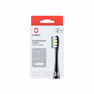 Oclean Professional Clean birstīšu uzgaļi 2 gab. P1C5 B02, melni