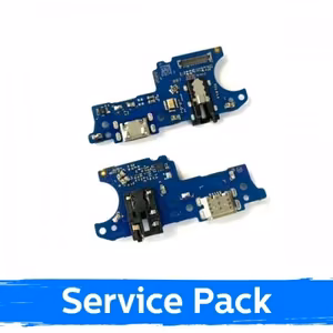 Uzlādes pieslēgvieta saderīga ar Samsung A035 A03 ar elastīgo plati / Plata (Service Pack)