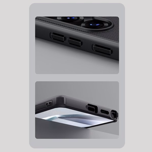Nillkin Super Frosted Shield Pro Magnētiskais viedtālruņa apvalks ar MagSafe Samsung S25 Ultra - Melns
