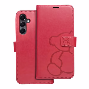 MEZZO grāmatas apvalks SAMSUNG A16 5G lācītis violeta