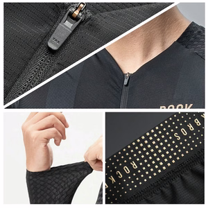 Rockbros YDCX008 Diamond Long Sleeve Cycling Jersey Size S - Black