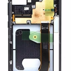 LCD ekrāns Samsung N985/N986 Note 20 Ultra ar skārienjutīgo ekrānu un rāmi Mystic Black oriģināls (service pack)