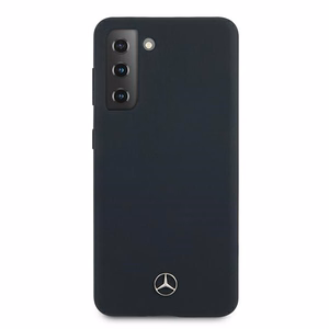 Mercedes Silikona Line apvalks Samsung Galaxy S21 zils