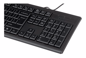 A4Tech KR-83 tastatūra USB melna