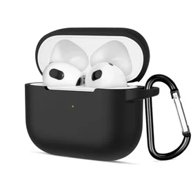 Tech-Protect Icon Hook viedtālruņa apvalks AirPods Pro 1 / 2 - Melns