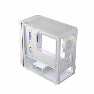 Logic PORTOS ARGB MINI USB 3.0 datora korpuss, balts
