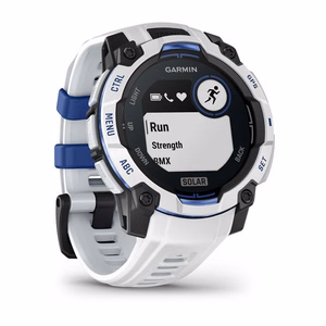 Garmin Instinct 3 Solar pulkstenis, 45 mm, balts