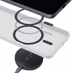 3mk Smoke MagCase futrālis iPhone Air - Balts - caurspīdīgs